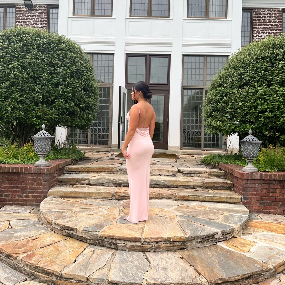 Selling blush pink bridemaids dress